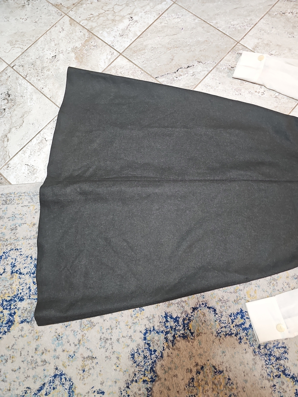 CEFINN Tilda Two Tone Wool Blend Midi Dress Size 10. - Picture 6 of 10